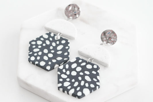 Bonita Collection - Silver Jane Earrings