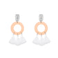 Cayman Collection - Silver Sherbet Earrings