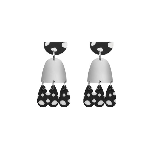 Doris Collection - Silver Jane Earrings