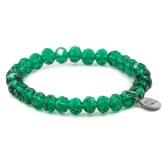 Halo Collection - Silver Jade Bracelet