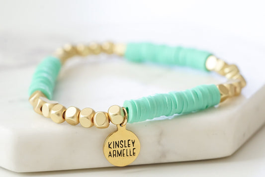 Livia Collection - Mint Bracelet