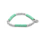 Livia Collection - Silver Mint Bracelet