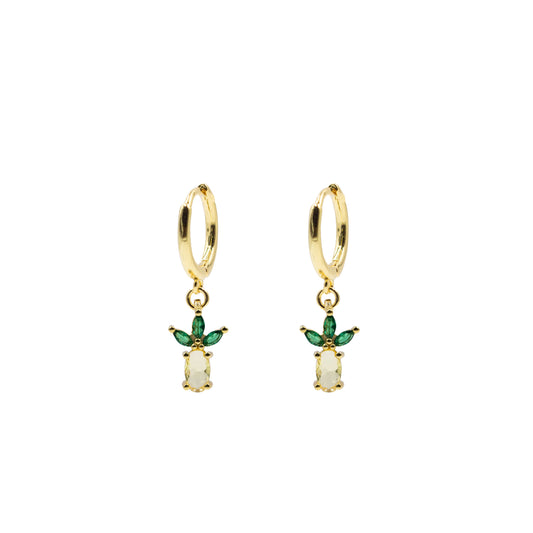 Lucia Collection - Pineapple Drop Earrings