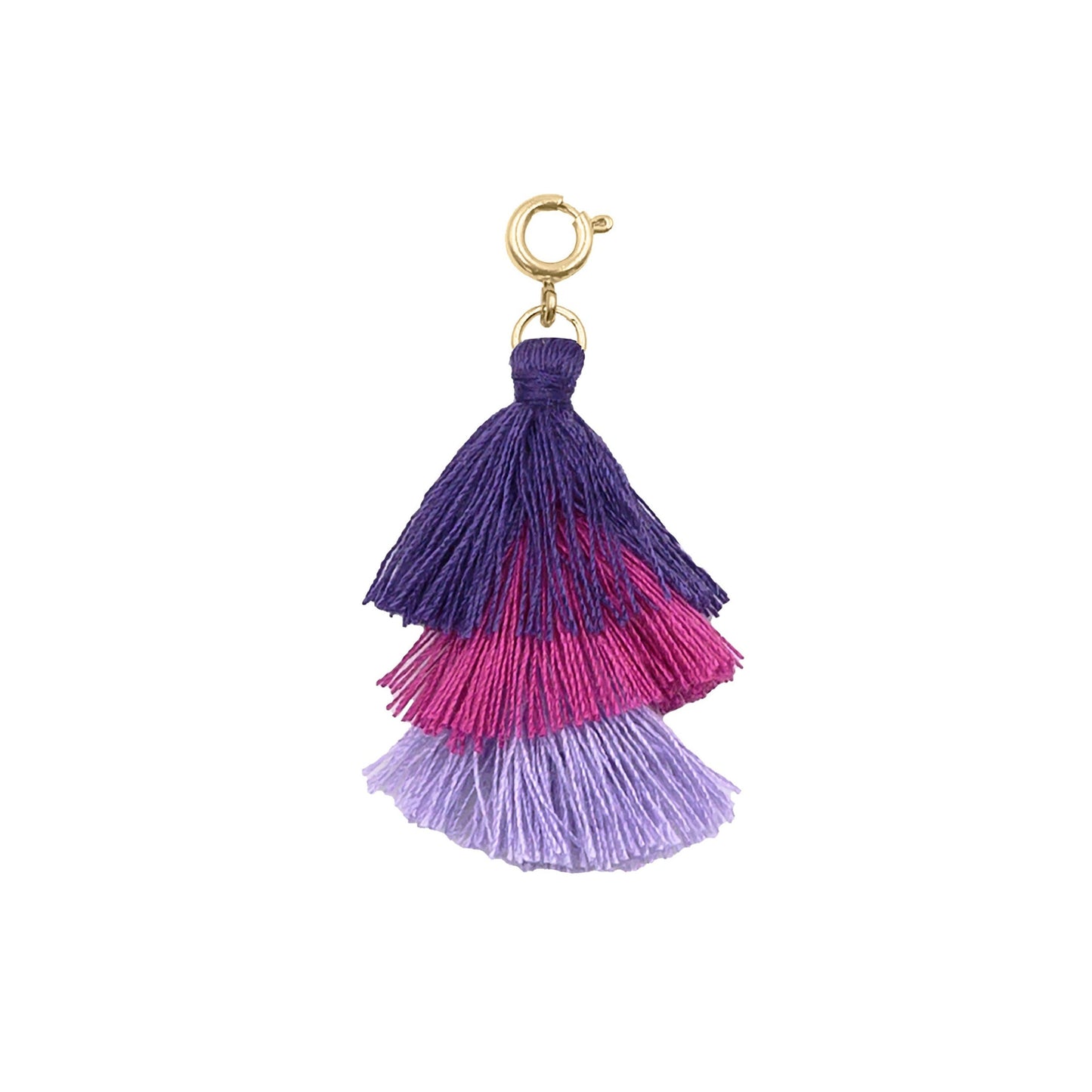 Maker Collection - Aster Triple Tassel Charm