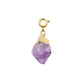 Maker Collection - Mulberry Nugget Quartz Charm