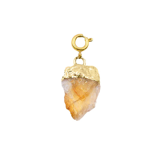 Maker Collection - Sandy Nugget Quartz Charm