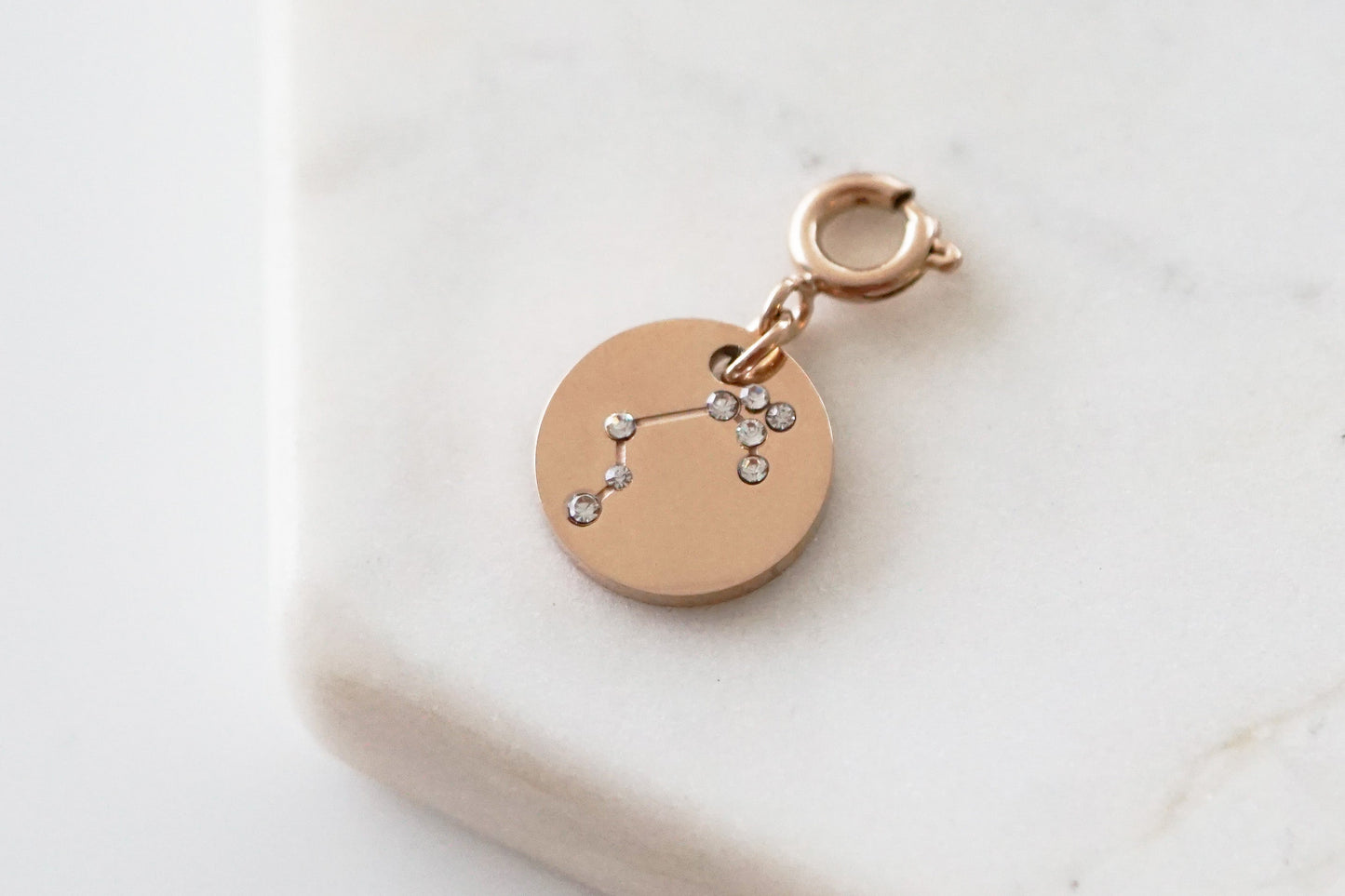 Maker Collection - Rose Gold Aries Zodiac Charm (Mar 21 - Apr 19)