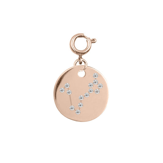 Maker Collection - Rose Gold Pisces Zodiac Charm (Feb 19 - Mar 20)