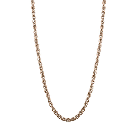 Maker Collection - Rose Gold Twisted Ornate Necklace Chain