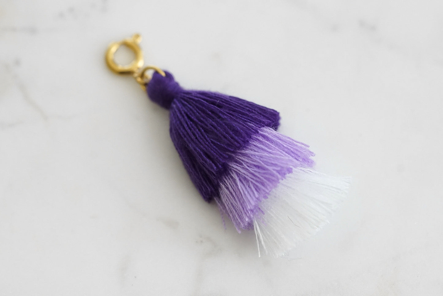 Maker Collection - Royal Triple Tassel Charm