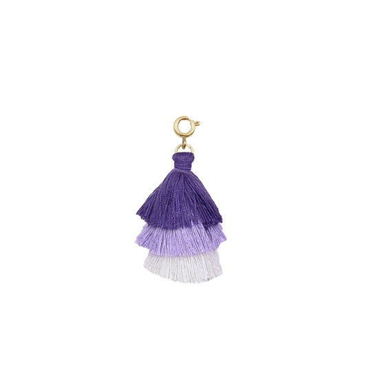 Maker Collection - Royal Triple Tassel Charm