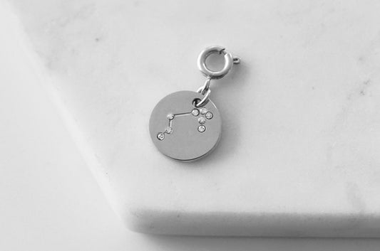 Maker Collection - Silver Aries Zodiac Charm (Mar 21 - Apr 19)