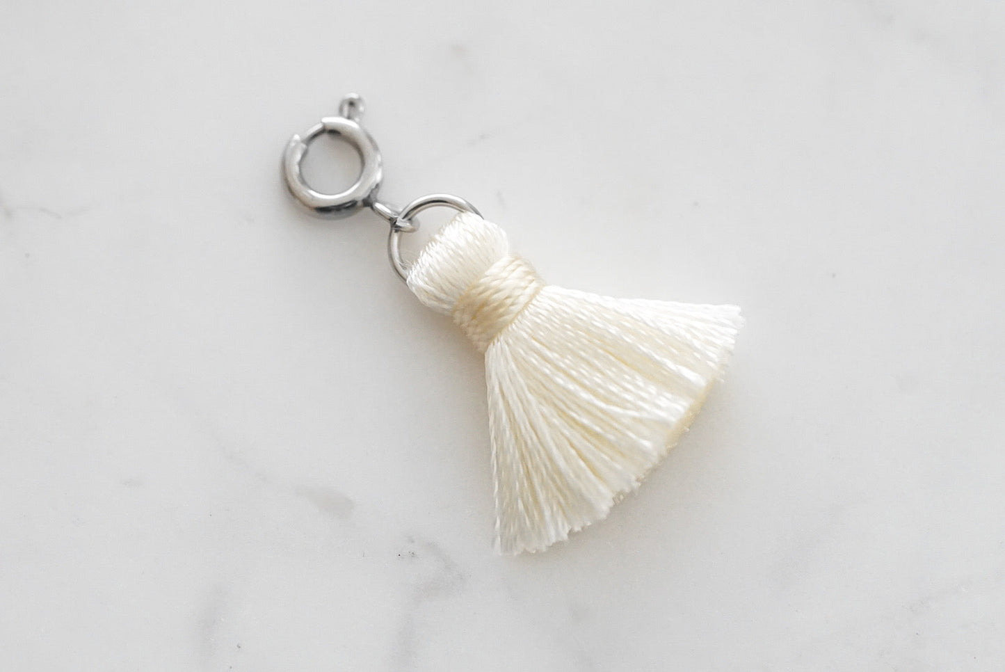 Maker Collection - Silver Astriaea Tassel Charm