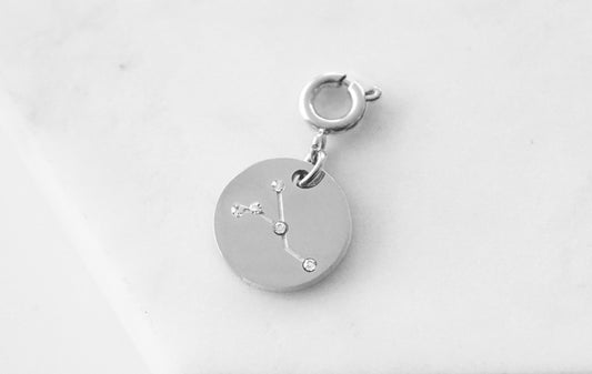 Maker Collection - Silver Cancer Zodiac Charm (Jun 21 - July 22)