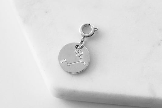 Maker Collection - Silver Leo Zodiac Charm (July 23 - Aug 22)