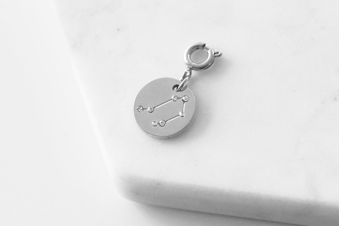 Maker Collection - Silver Libra Zodiac Charm (Sep 23 - Oct 22)