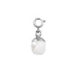 Maker Collection - Silver Pepper Dipped Oval Charm