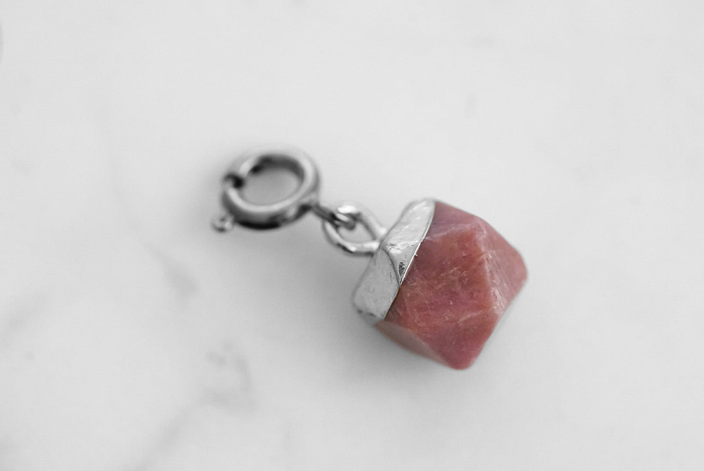 Maker Collection - Silver Rainey Icosahedron Charm