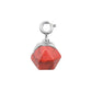 Maker Collection - Silver Rouge Icosahedron Charm