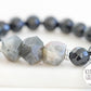 Mineral Collection - Silver Coal Bracelet