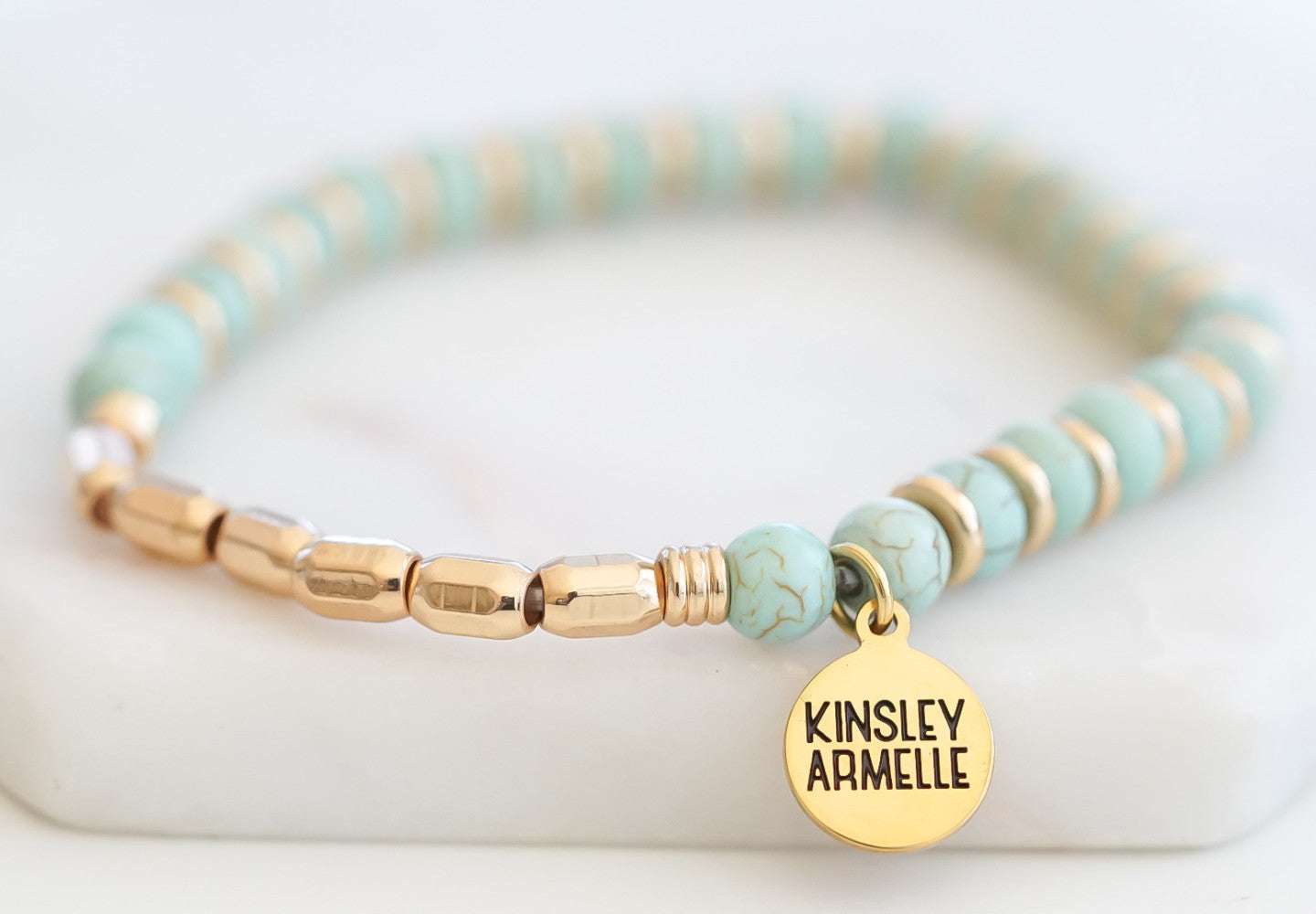 Phoebe Collection - Mint Bracelet