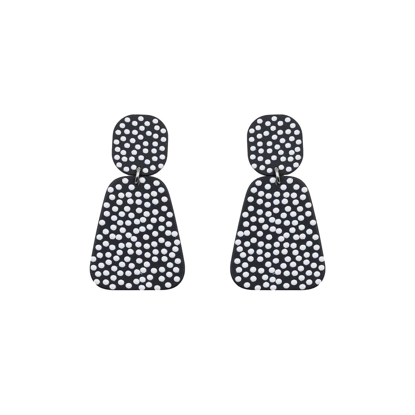 Rave Collection - Silver Dottie Earrings