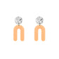 Rayne Collection - Silver Sherbet Earrings