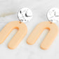 Rayne Collection - Silver Sherbet Earrings