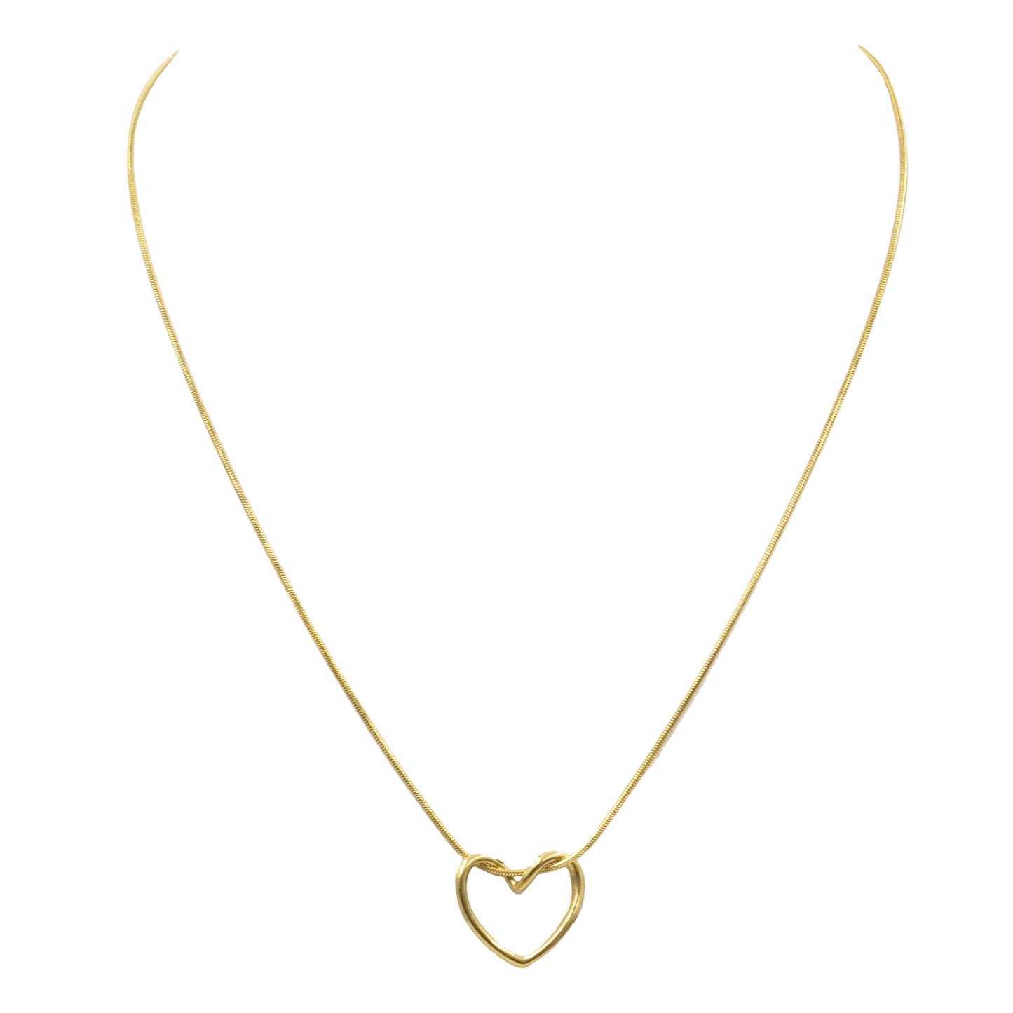 Rosalie Collection - Open Heart Necklace