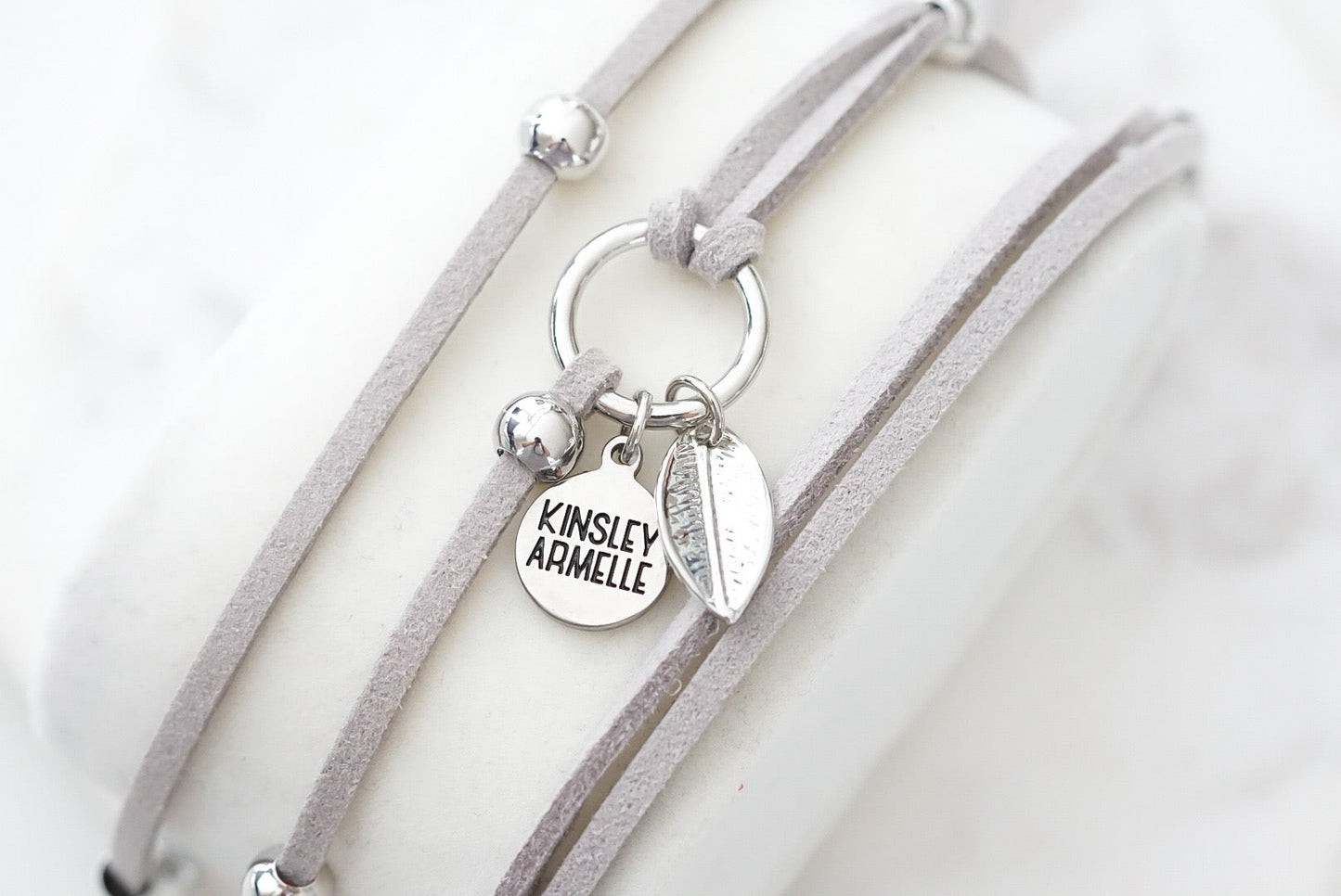 Wrap Collection - Silver Misty Bracelet