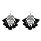 Ximena Collection - Silver Raven Earrings